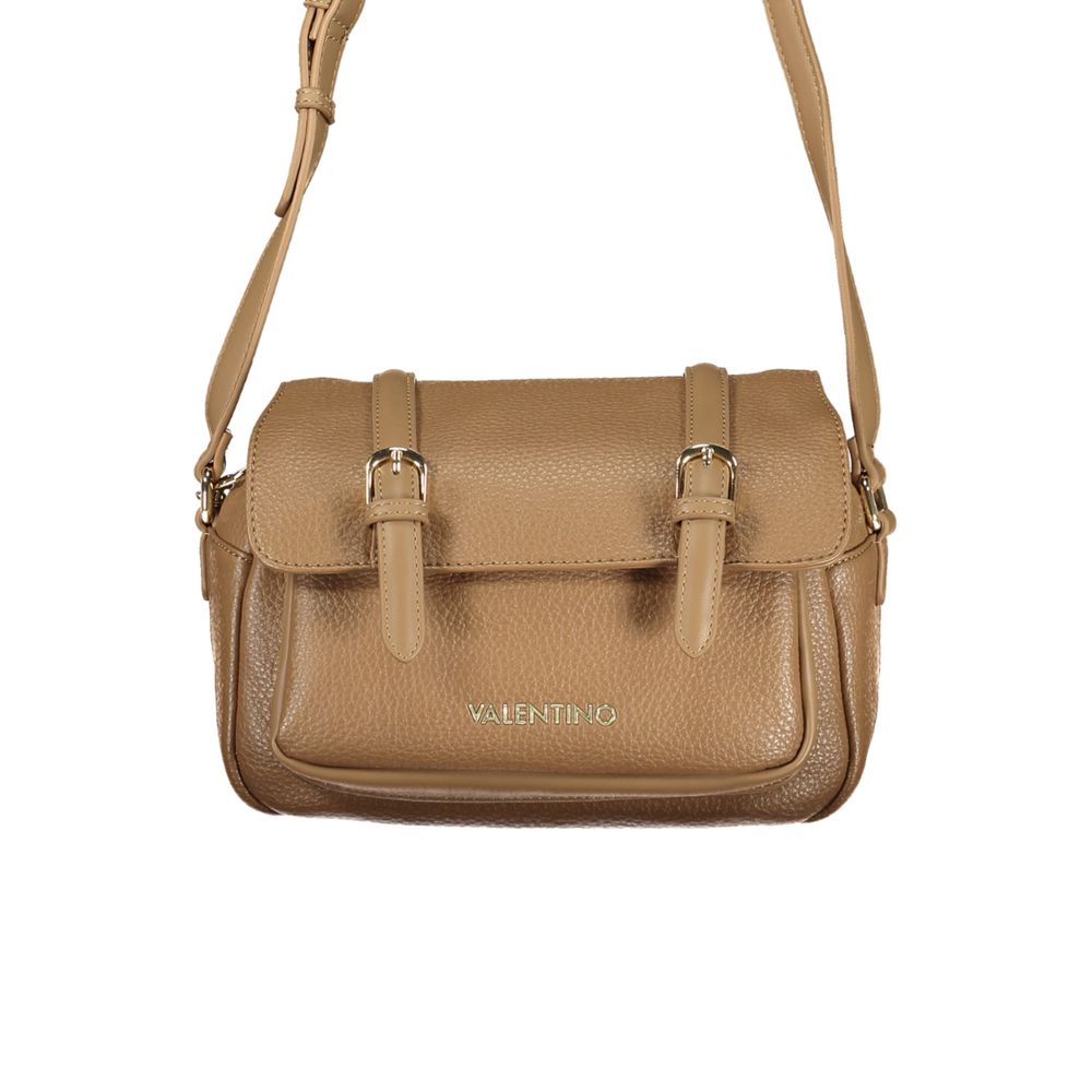 Valentino Brown Polyethylene Handbag