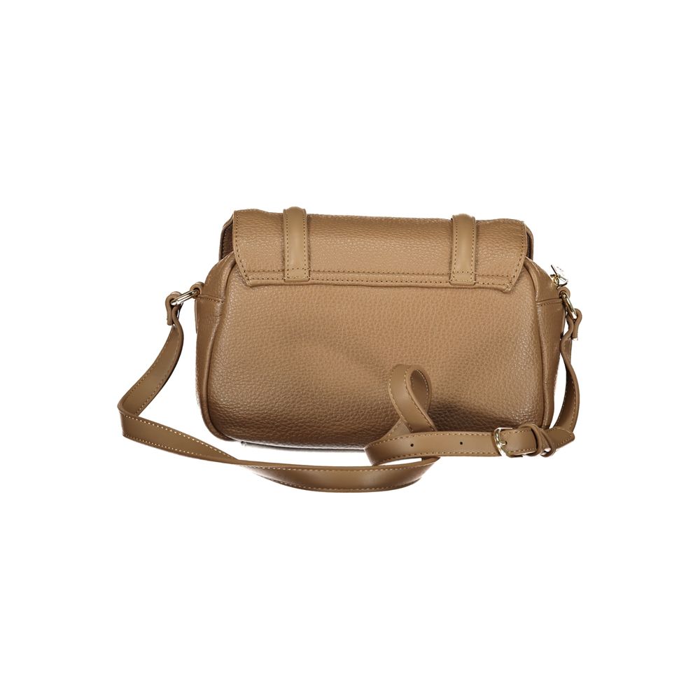Valentino Brown Polyethylene Handbag