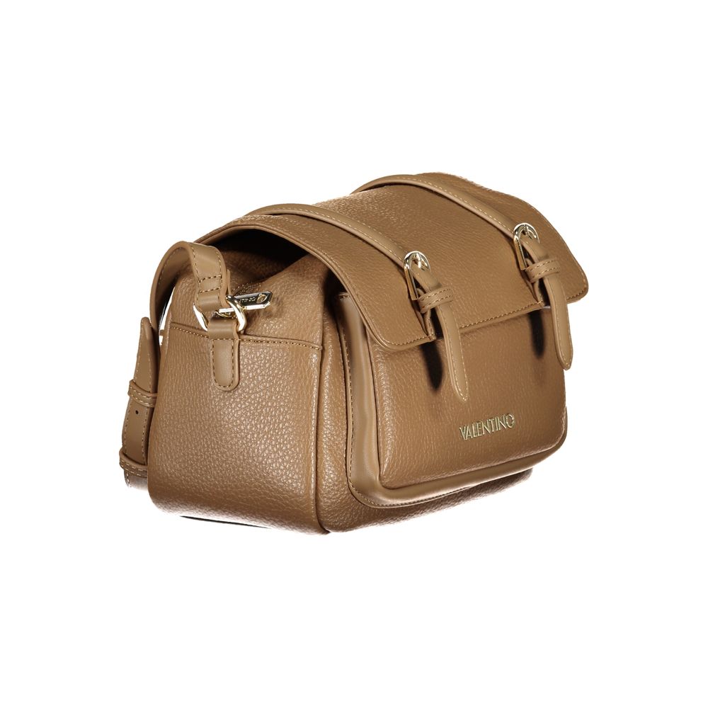 Valentino Brown Polyethylene Handbag