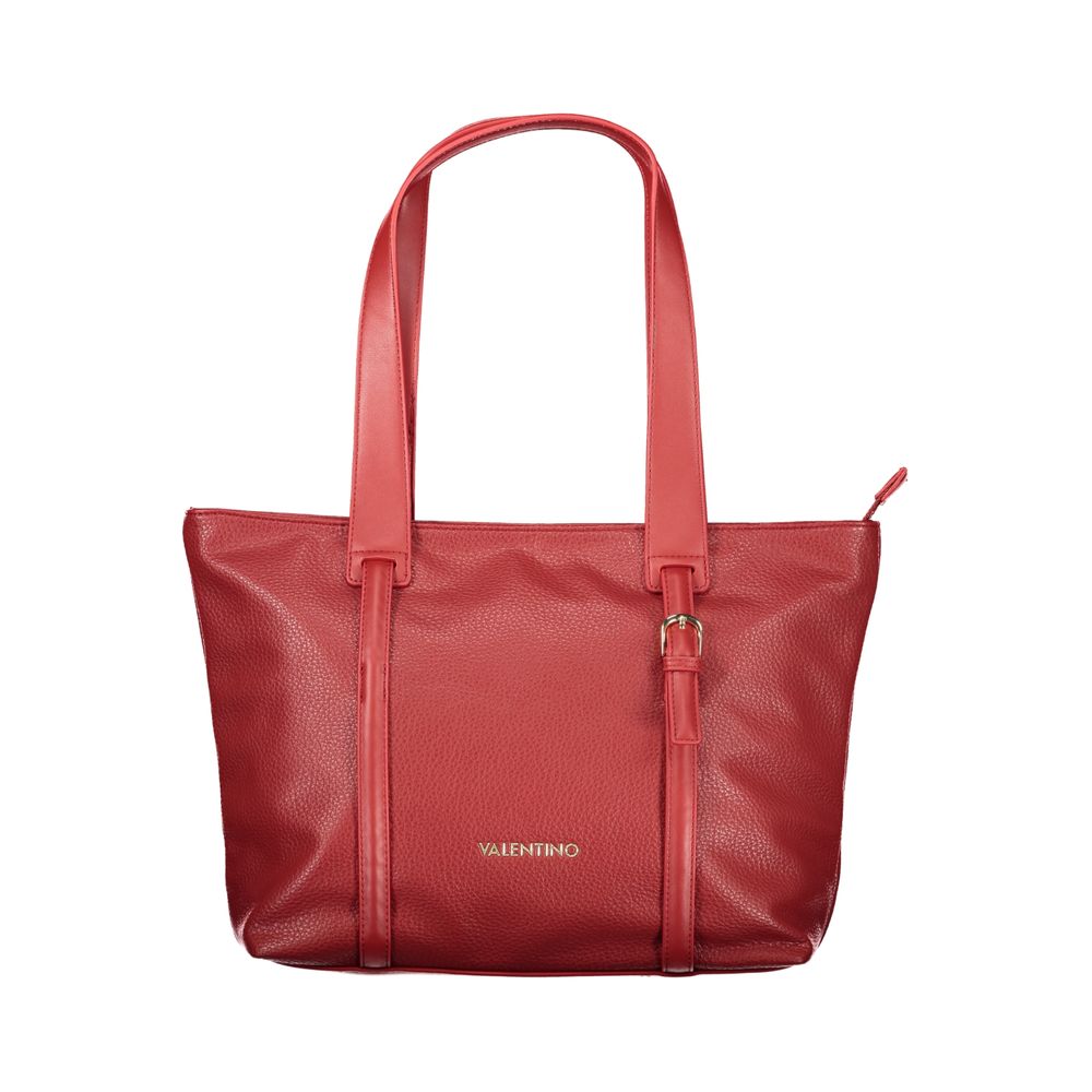 Valentino Red Polyethylene Handbag
