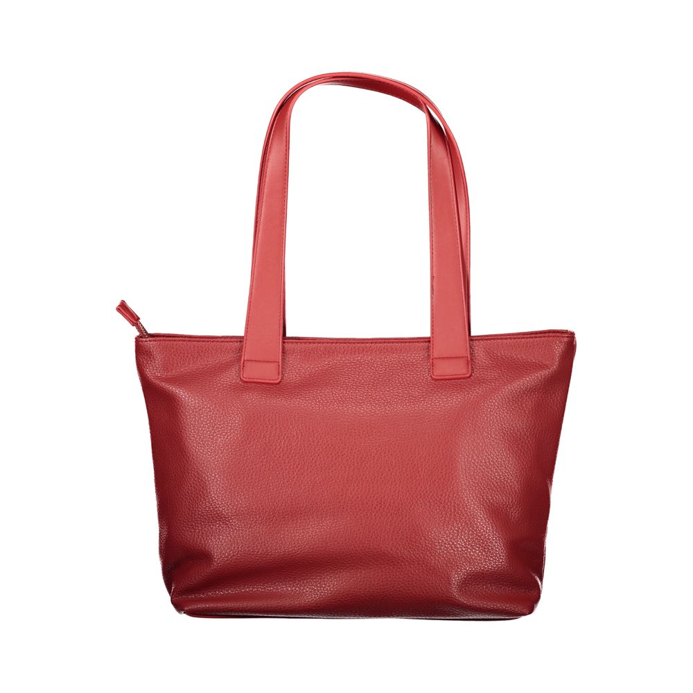 Valentino Red Polyethylene Handbag