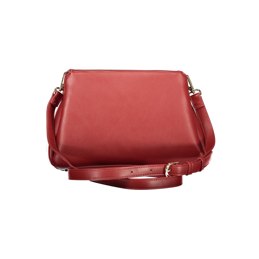 Valentino Red Polyethylene Handbag