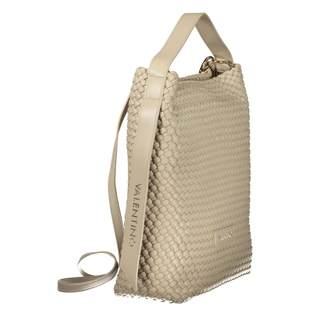 Valentino Beige Polyethylene Handbag