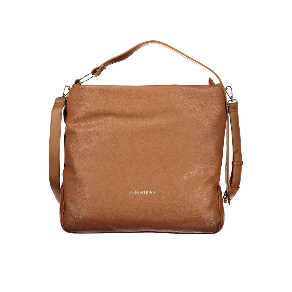 Valentino Brown Polyethylene Handbag