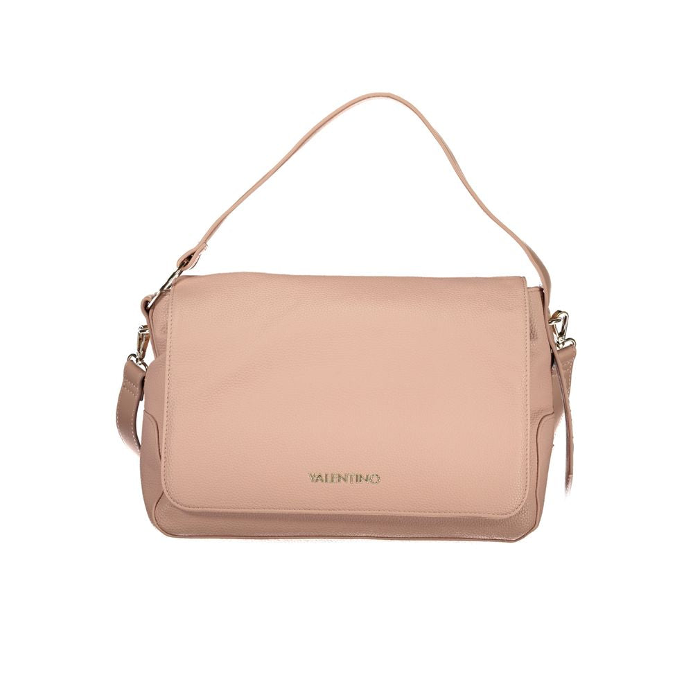Valentino Rosa Polyurethane Women Shoulder Bag