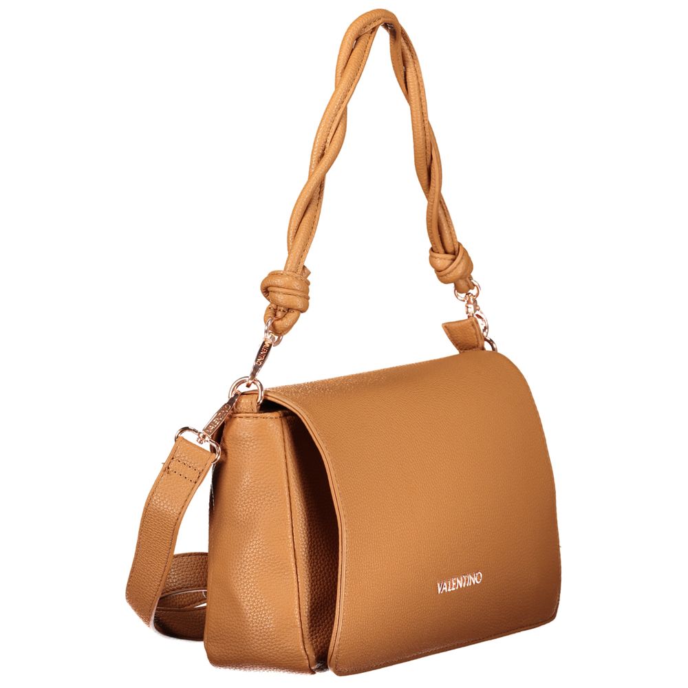 Valentino Brown Polyethylene Handbag