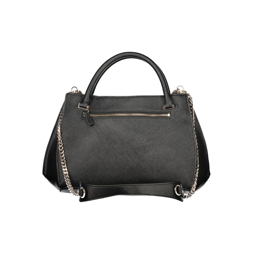 Guess Jeans Black Polyethylene Handbag