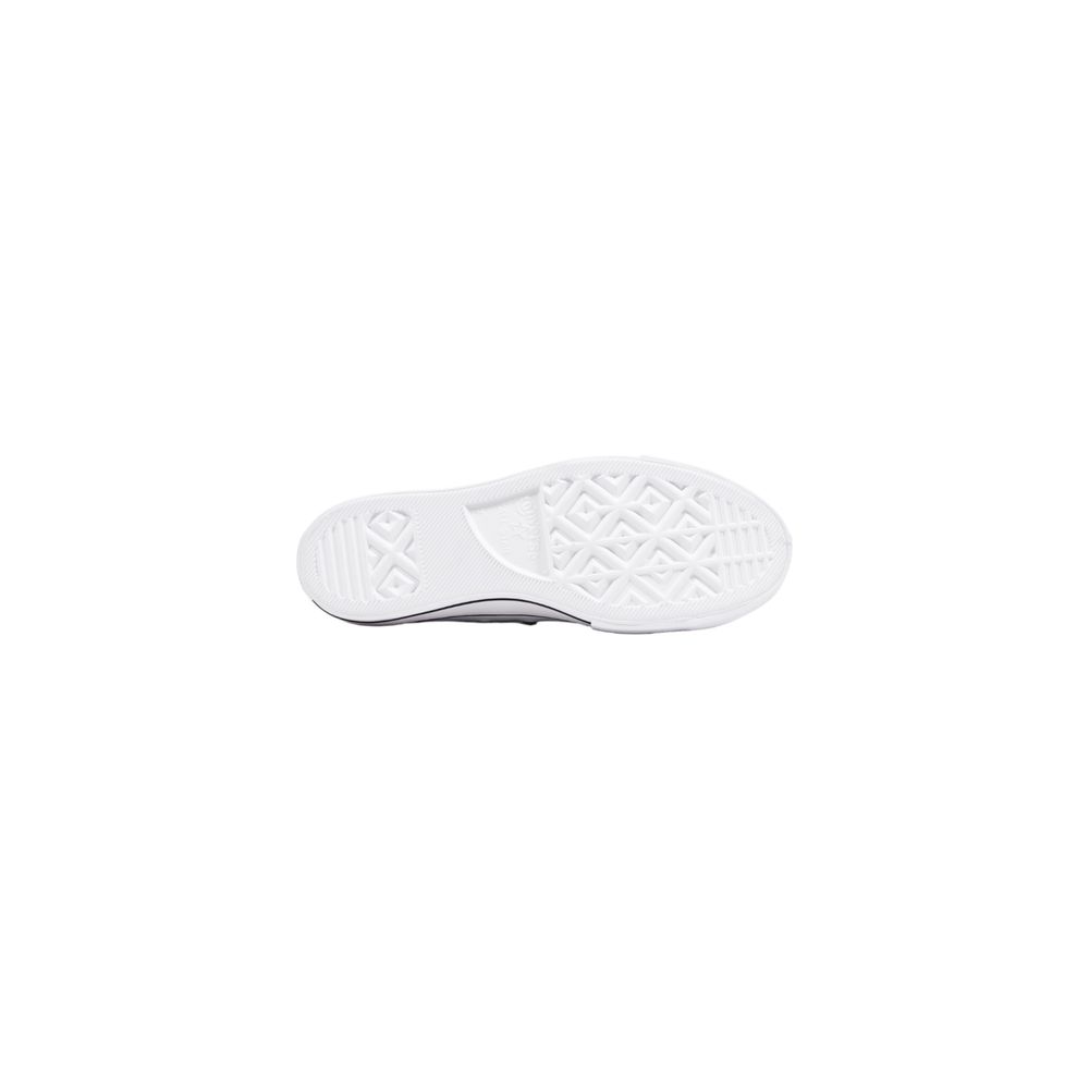 Converse White Leather Platform Sneakers