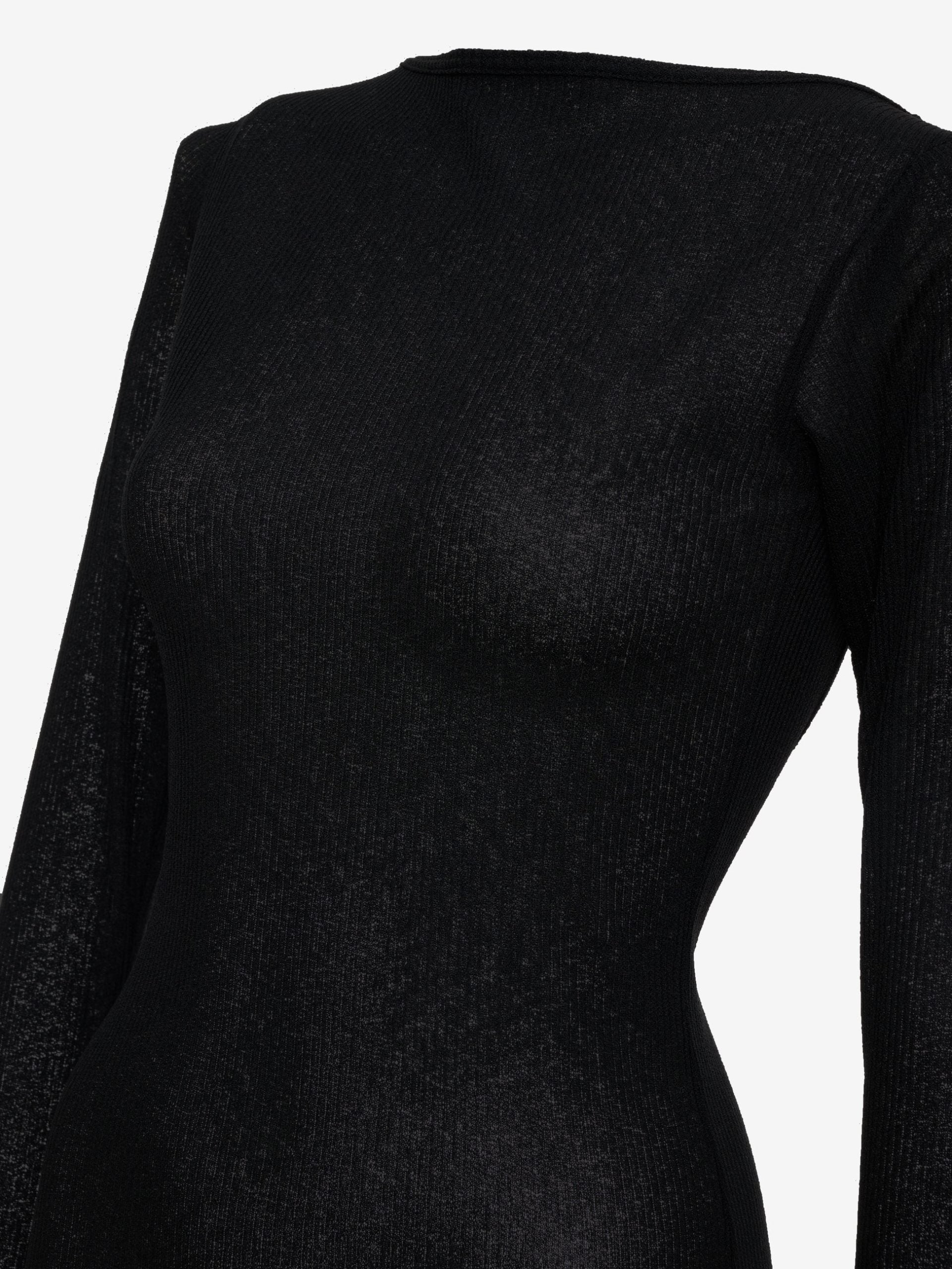 Rhude Black Rayon Casual Dress