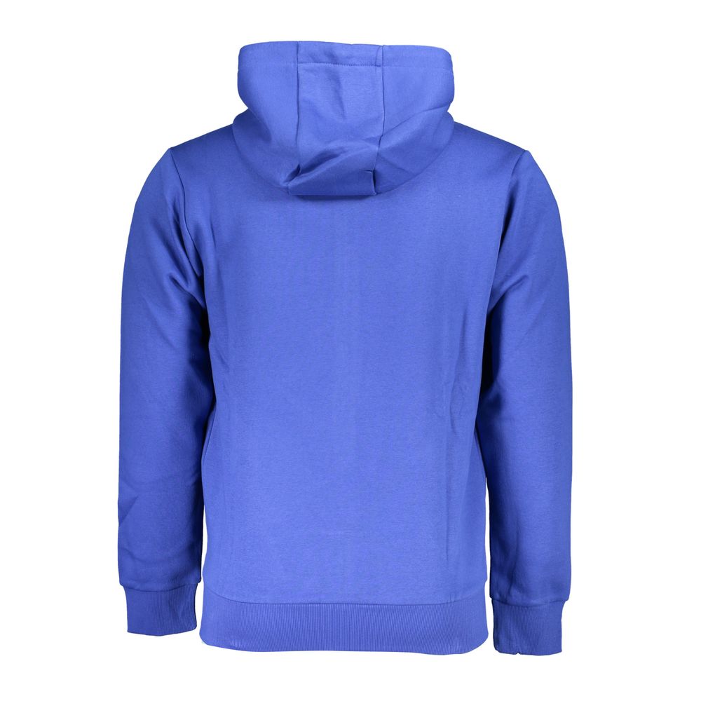 U.S. Grand Blue Cotton Men Hoodie