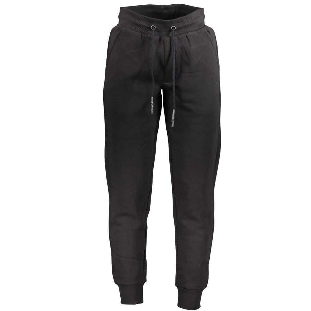 U.S. Grand Black Cotton Men's Trouser