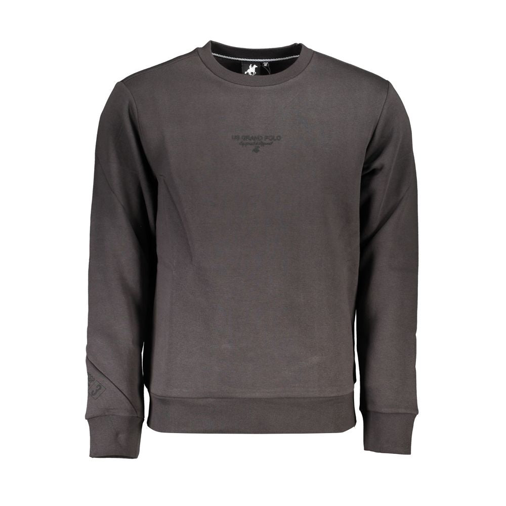U.S. Grand Gray Cotton Men Sweatshirt