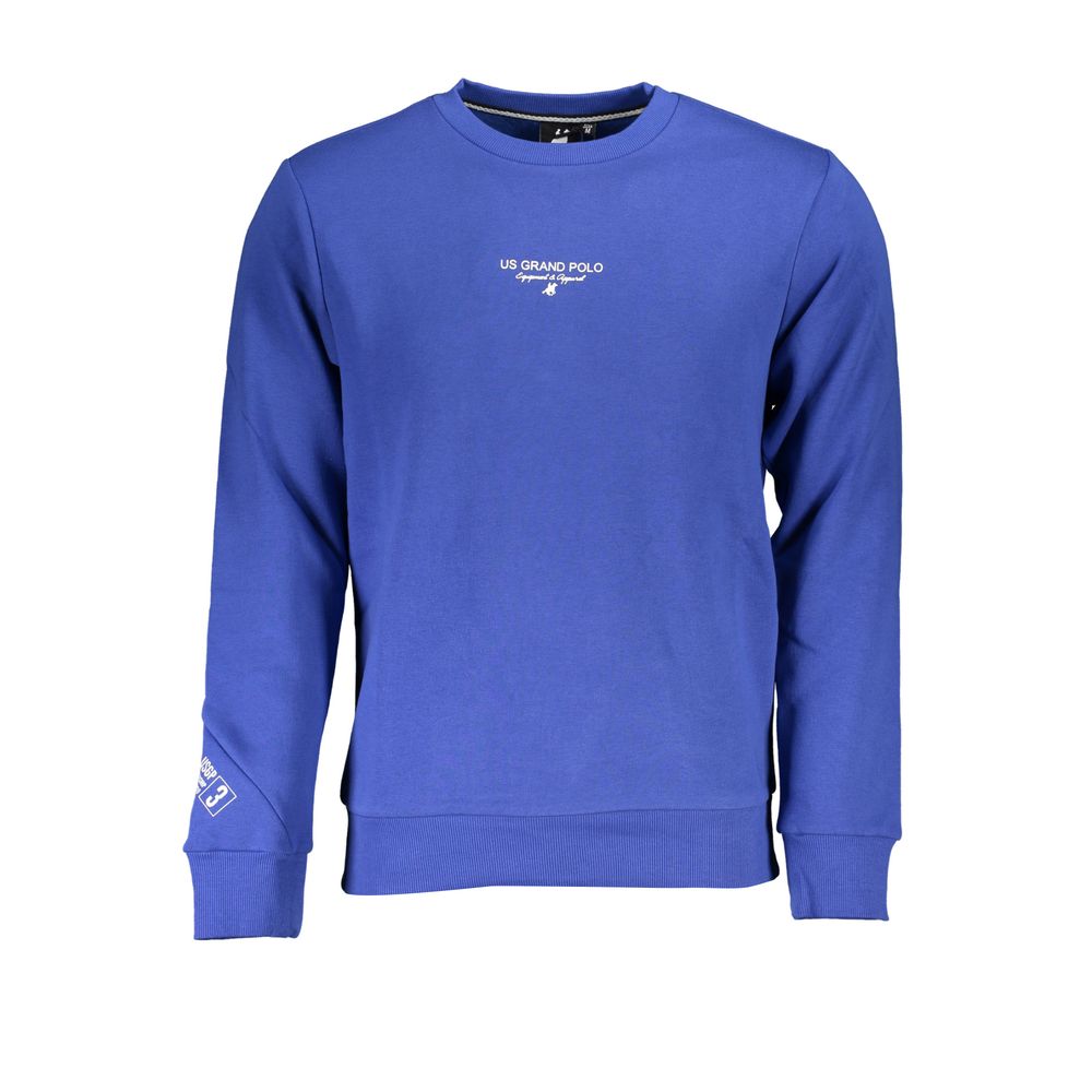 U.S. Grand Blue Cotton Men's Sweatshirt