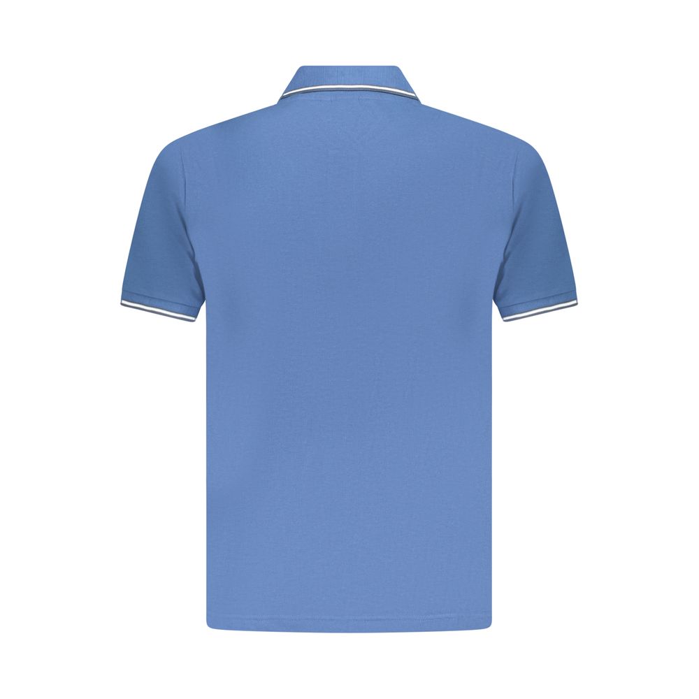 U.S. Grand Blue Cotton Men's Polo Shirt