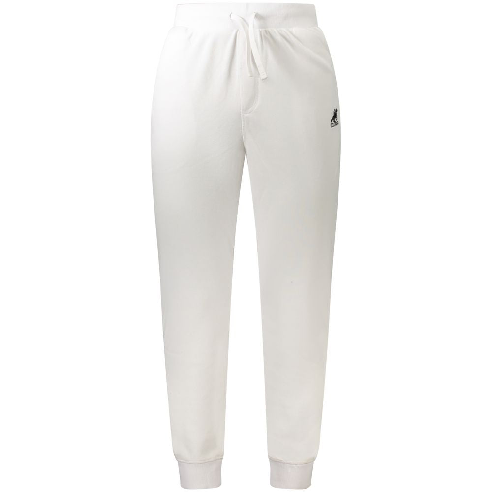 U.S. Grand White Cotton Men's Sweatpant
