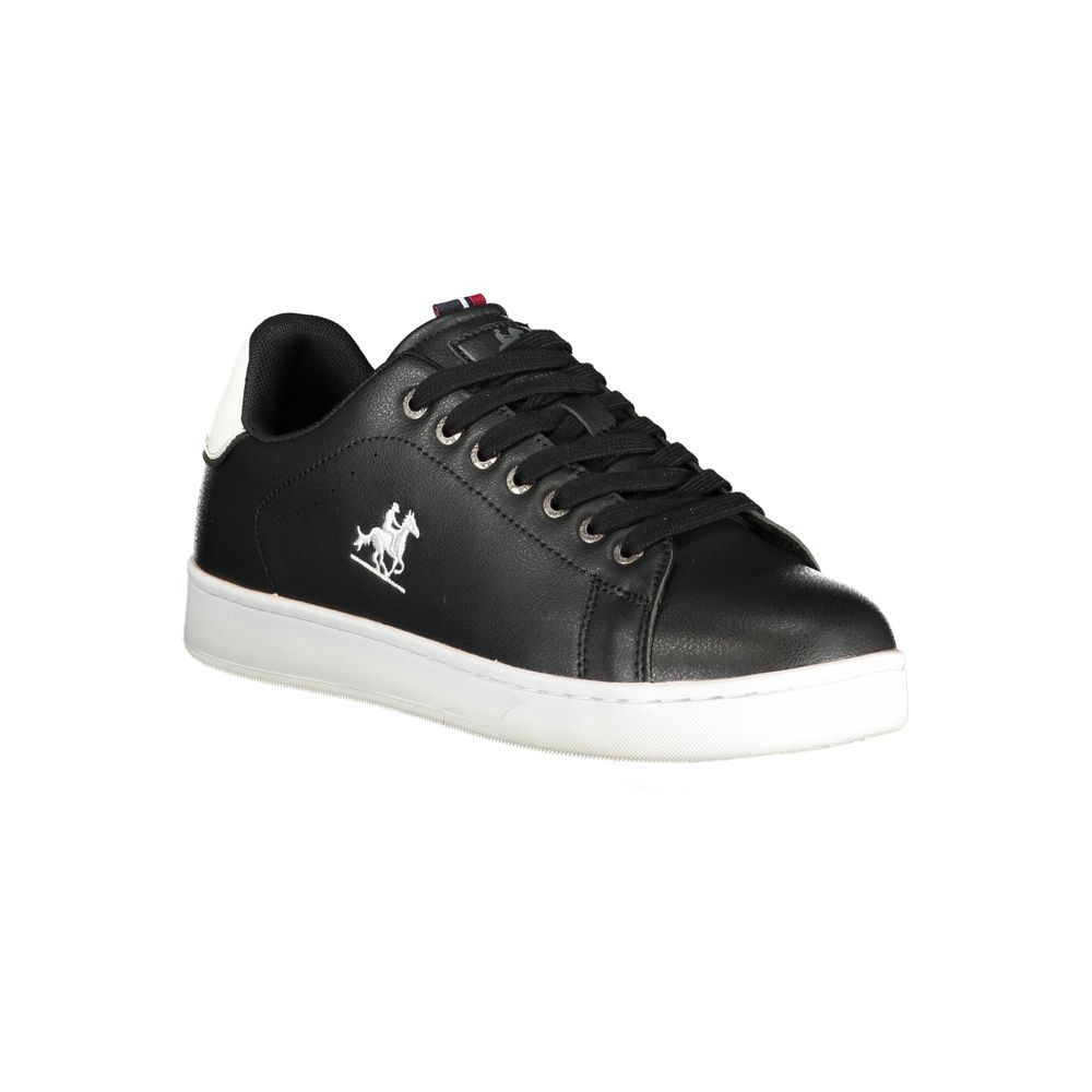 U.S. Grand Black Polyurethane Men Sneaker