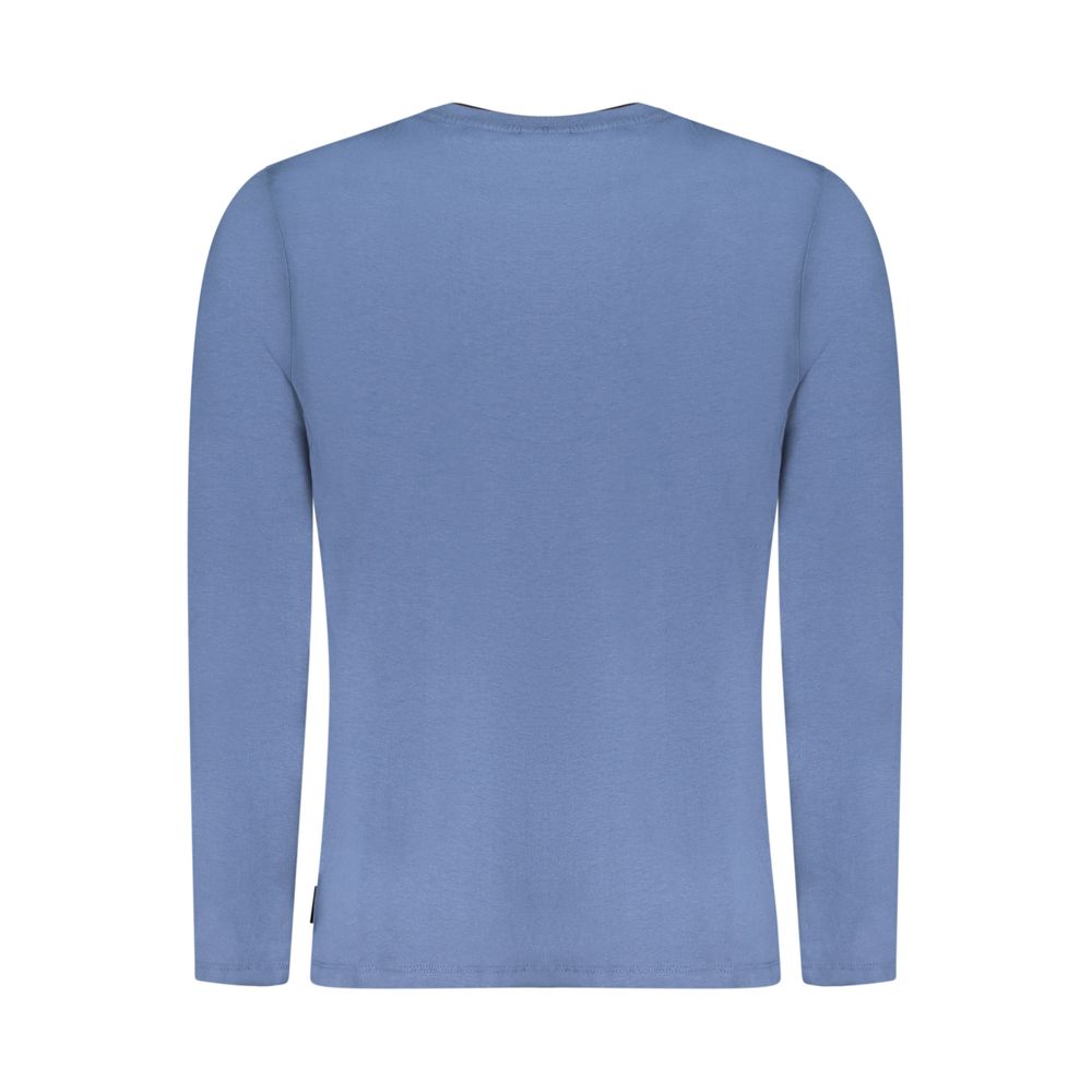 U.S. Grand Blu Cotton Men T-Shirt