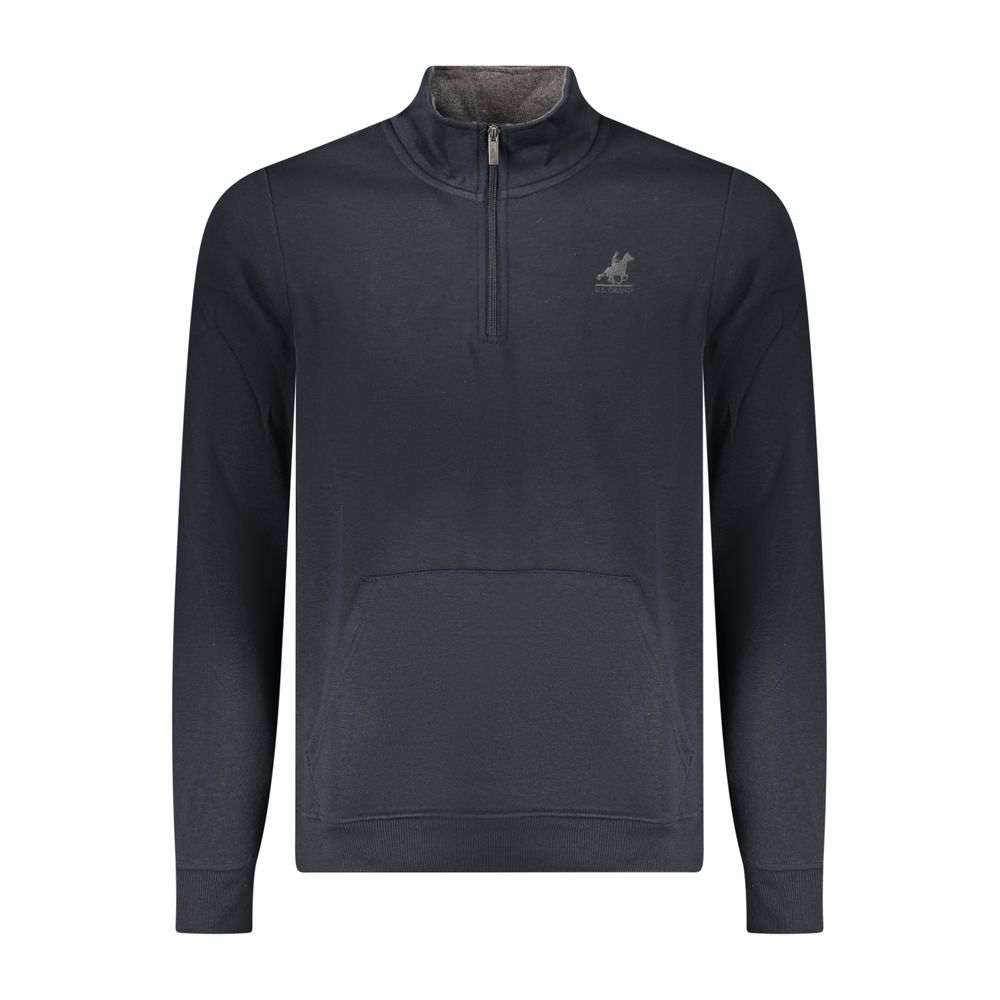 U.S. Grand Blue Polyester Men Sweatshirt