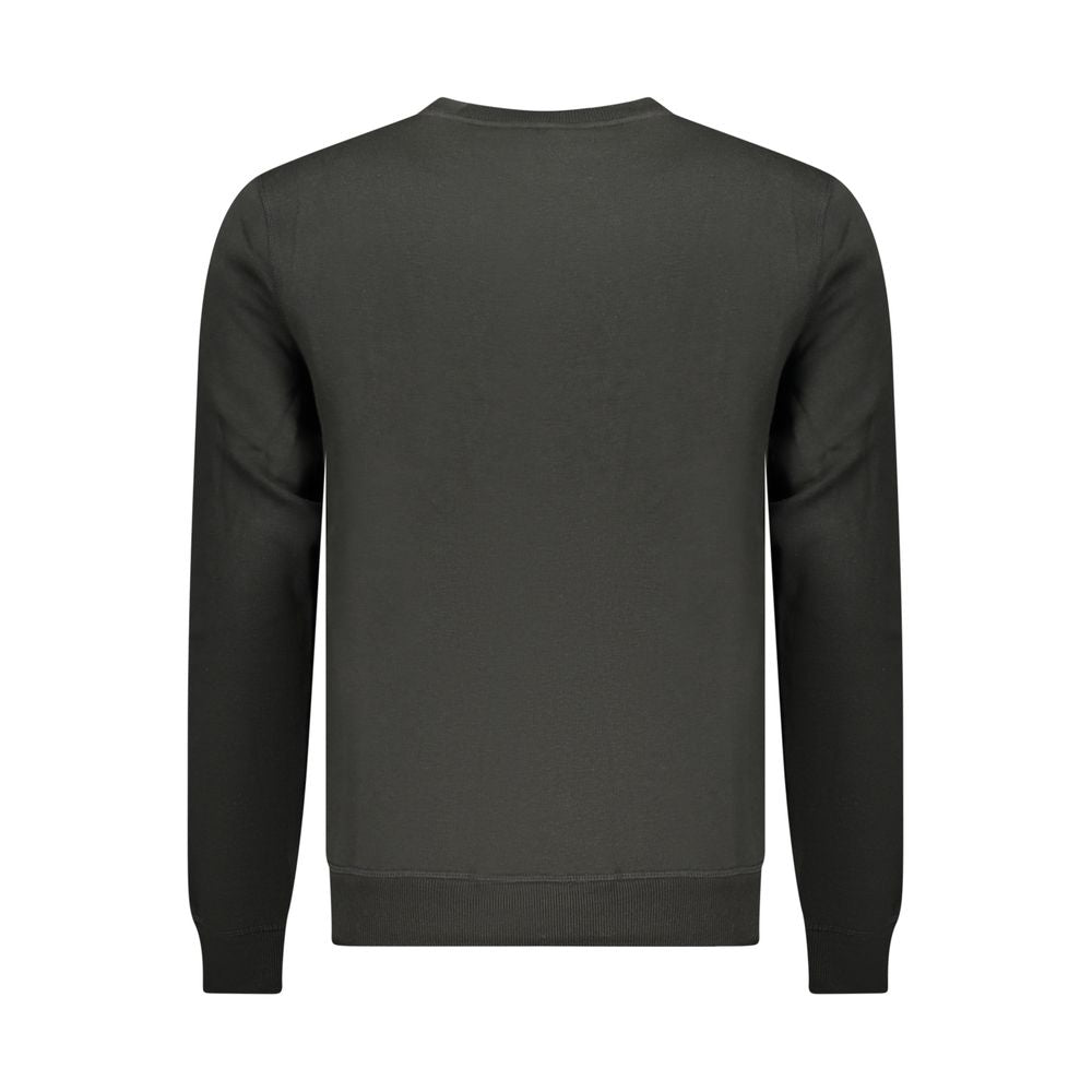 U.S. Grand Black Polyester Men Sweatshirt