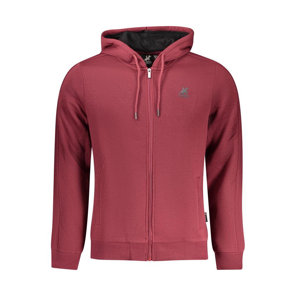 U.S. Grand Red Cotton Men's Sweatshirt