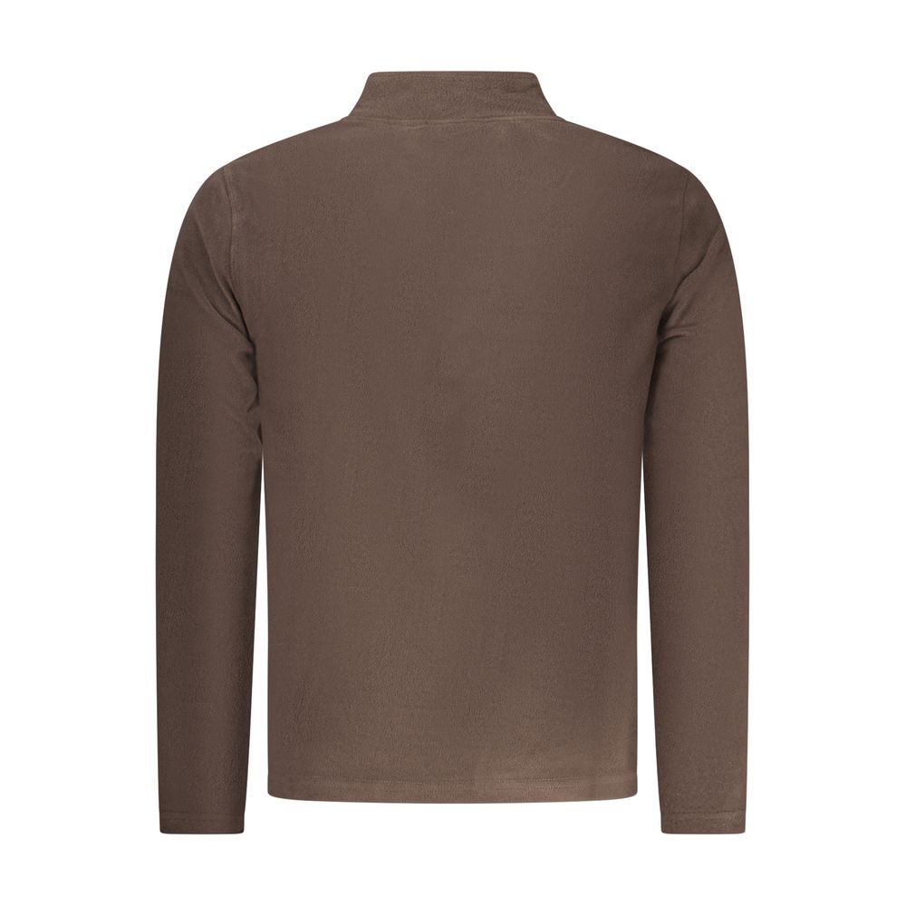 U.S. Grand Marrone Polyester Men Sweatshirt