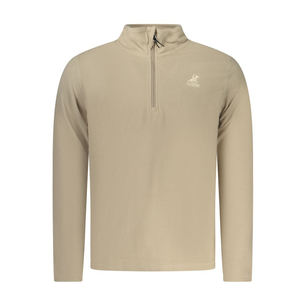 U.S. Grand Beige Polyester Mens Sweatshirt
