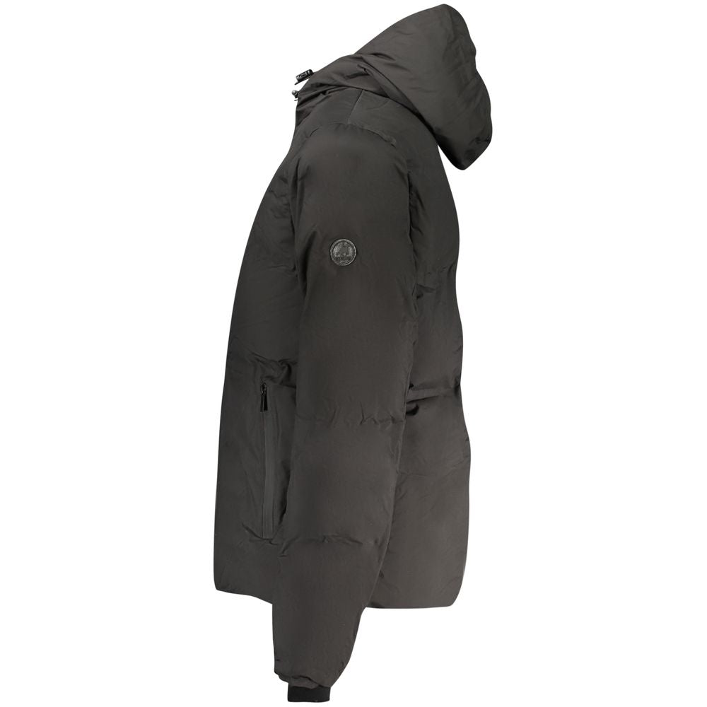 U.S. Grand Black Polyester Men's Jacket