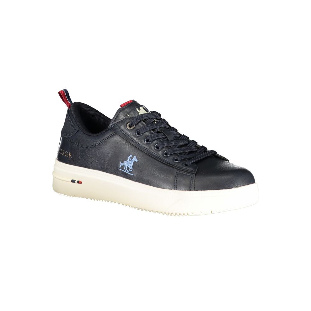 U.S. Grand Blue Polyester Men Sneaker
