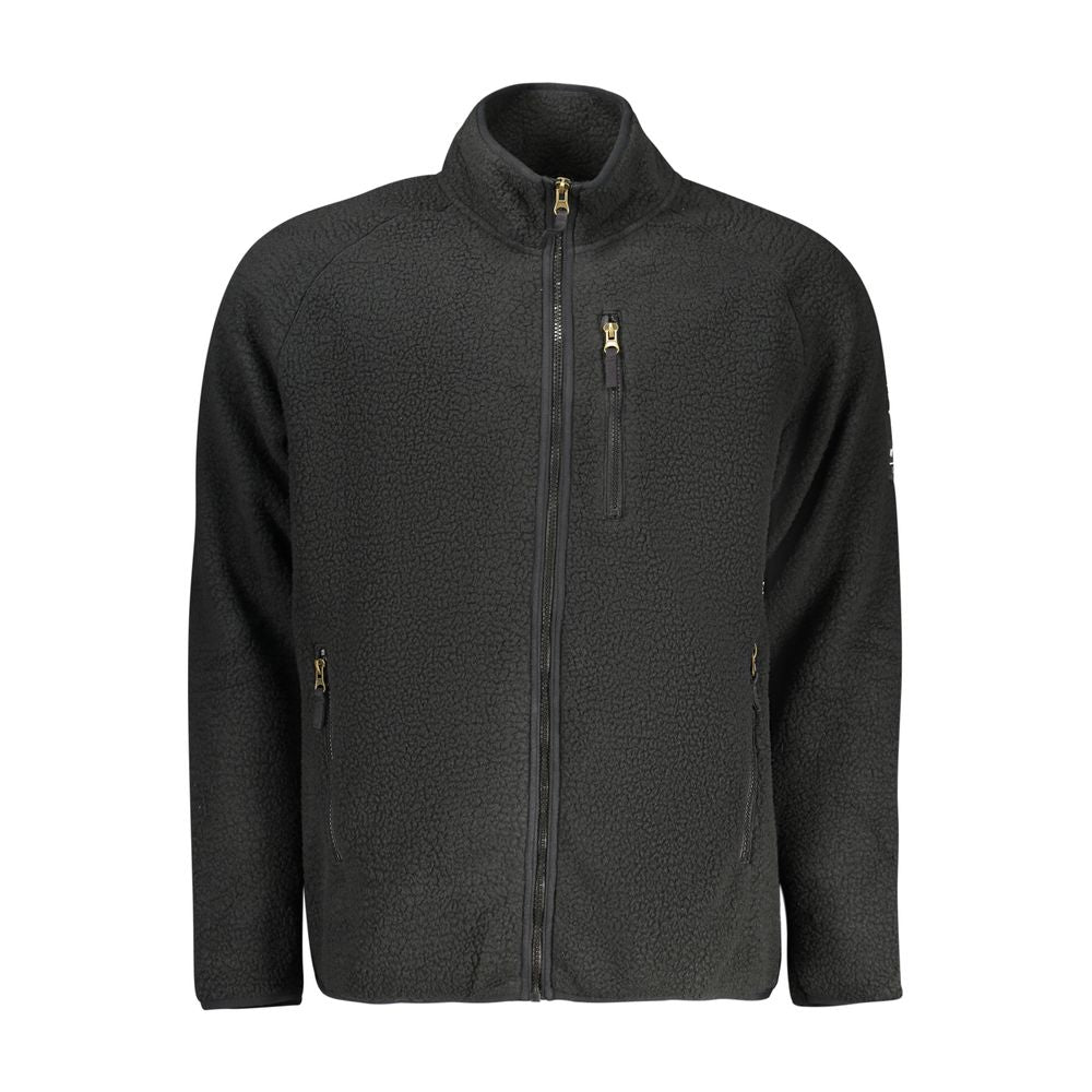 U.S. Grand Black Polyester Men's Sweatshirt