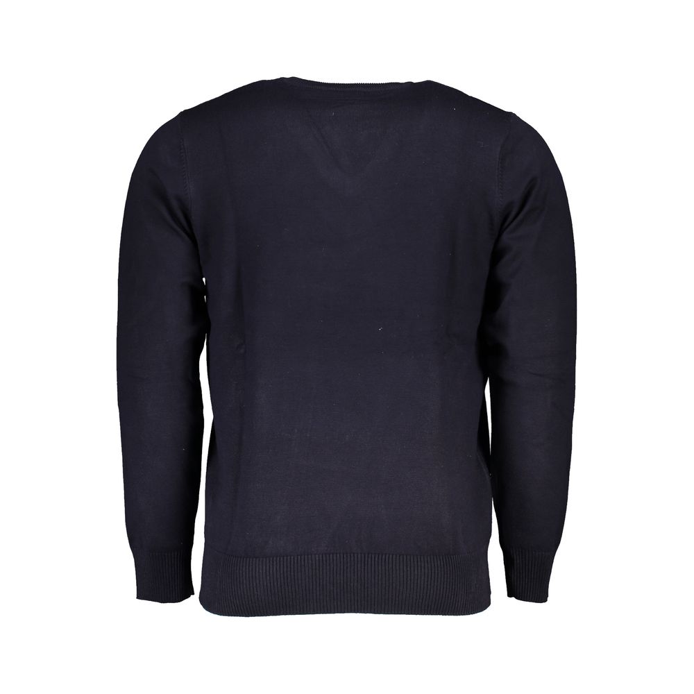 U.S. Grand Blue Viscosa Men Sweater