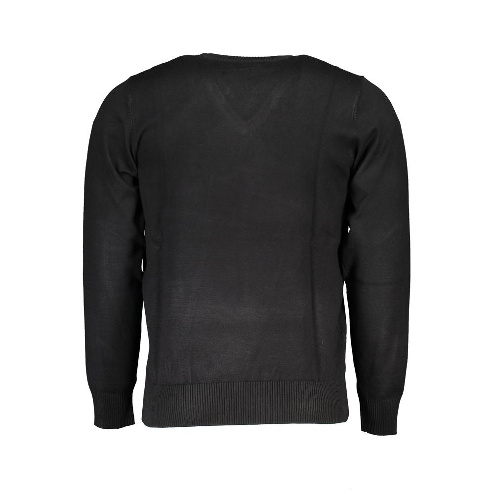 U.S. Grand Nero Viscosa Uomo Maglia