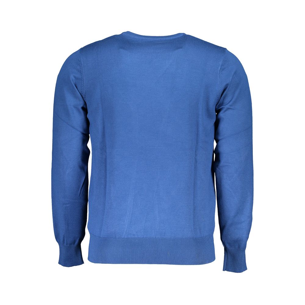 U.S. Grand Blu Viscosa Uomo Maglia