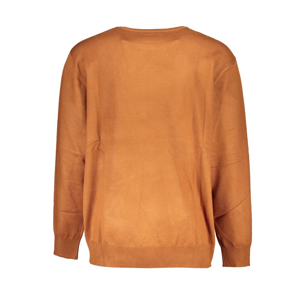 U.S. Grand Marrone Viscosa Mens Sweater
