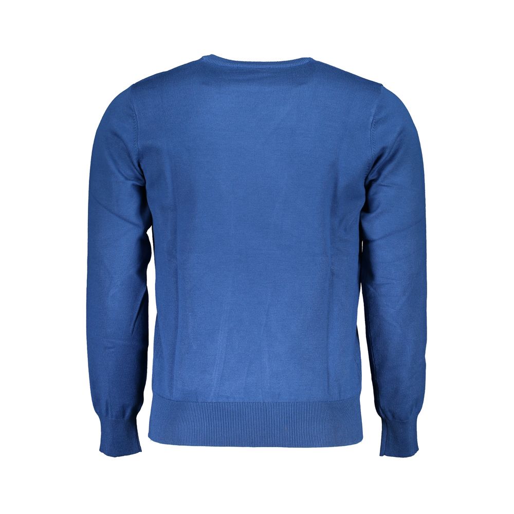 U.S. Grand Blue Viscosa Men's Sweater
