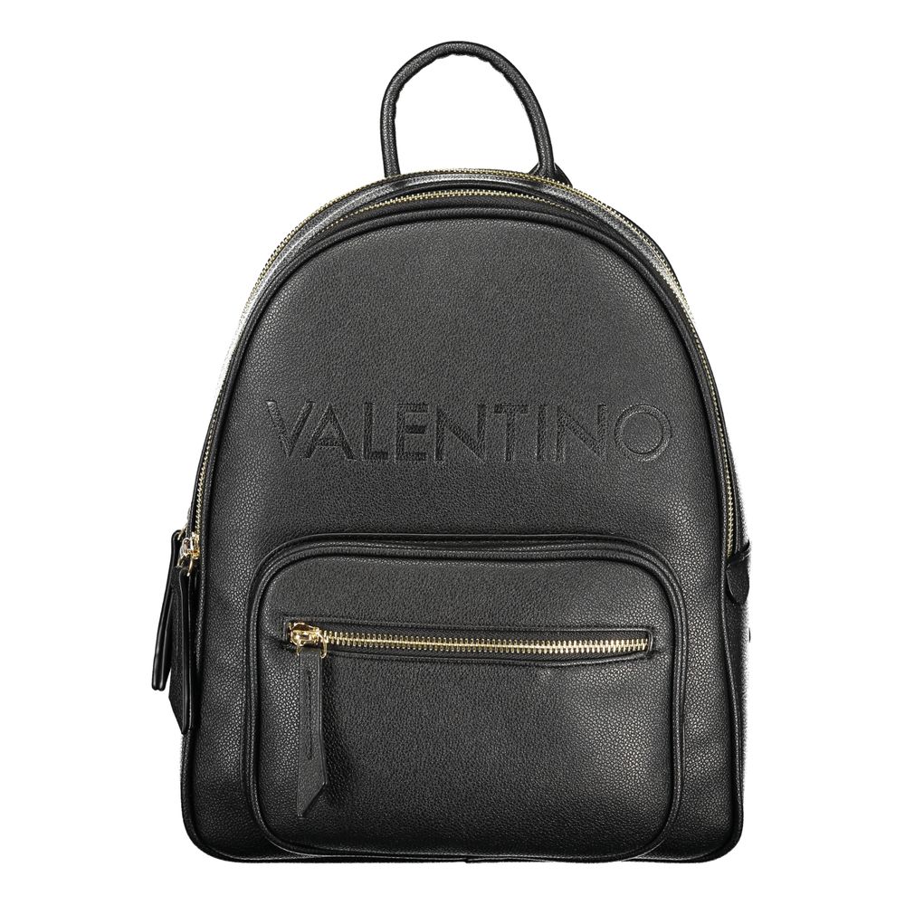 Valentino Black Polyurethane Women's Backpack