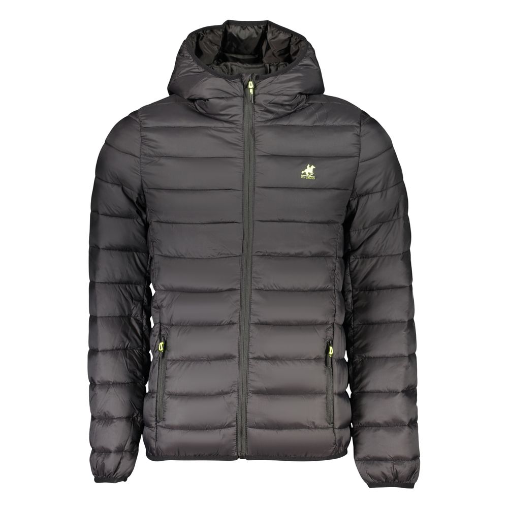 U.S. Grand Black Polyester Men's Jacket
