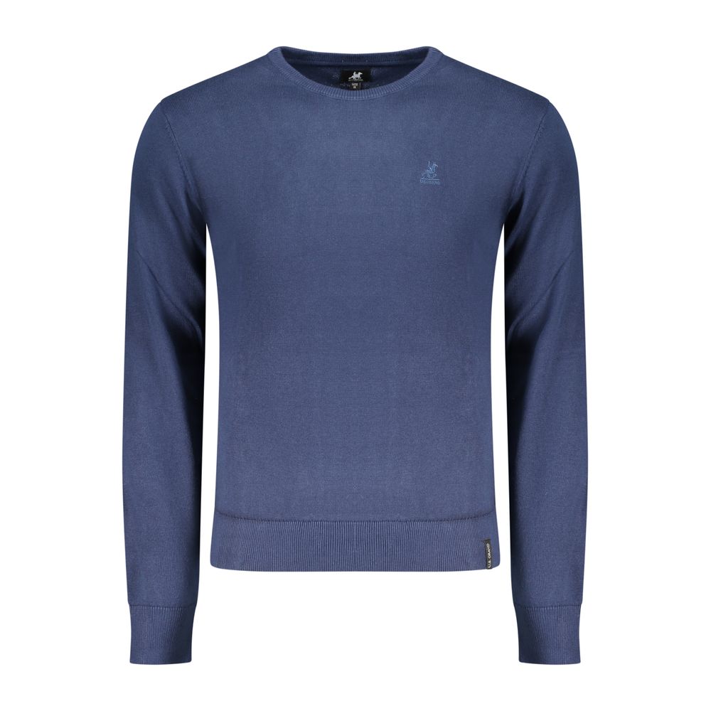 U.S. Grand Blu Cotton Men Sweater