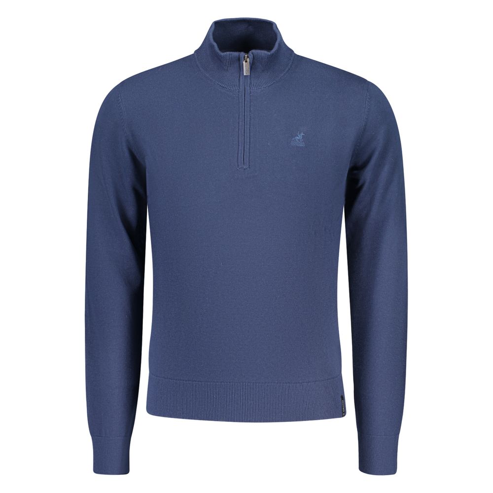 U.S. Grand Blue Cotton Men's Sweater