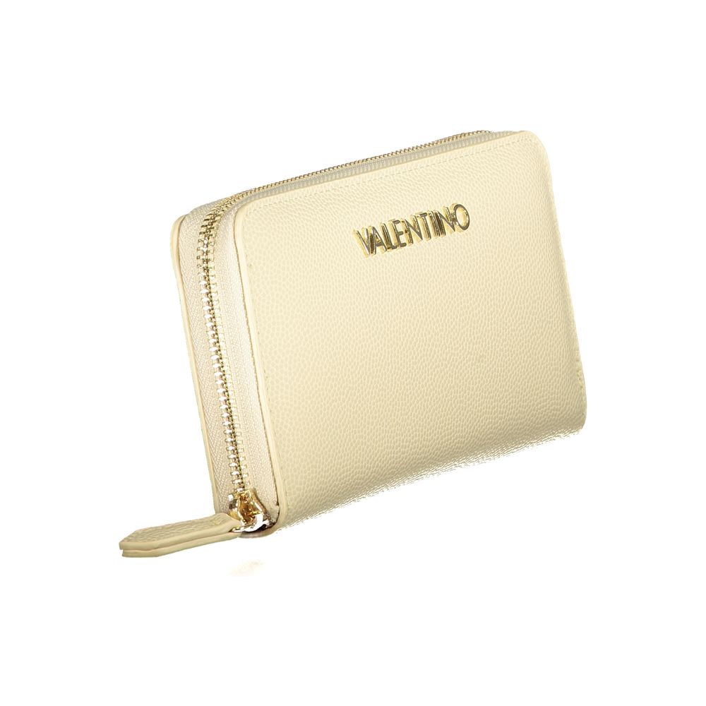 Valentino Beige Polyurethane Women's Wallet