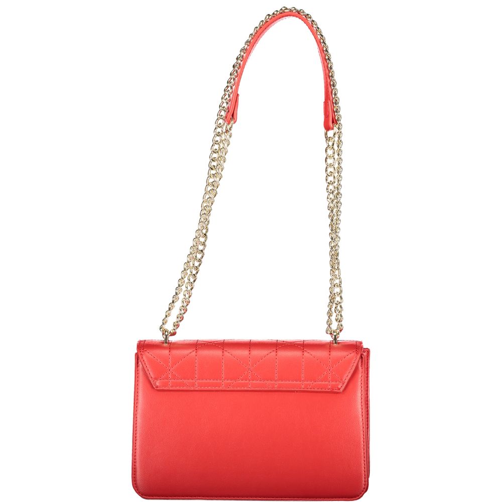 Valentino Red Polyethylene Handbag