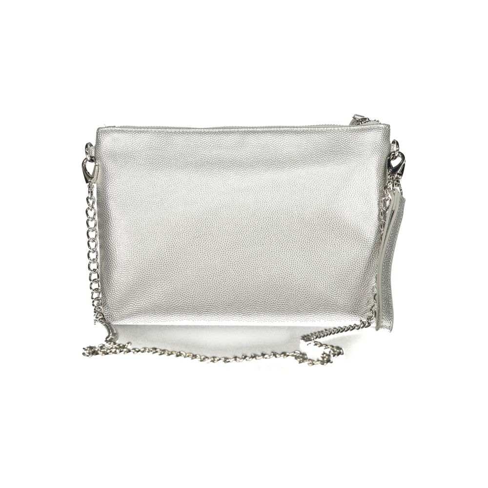 Valentino Gray Polyethylene Handbag