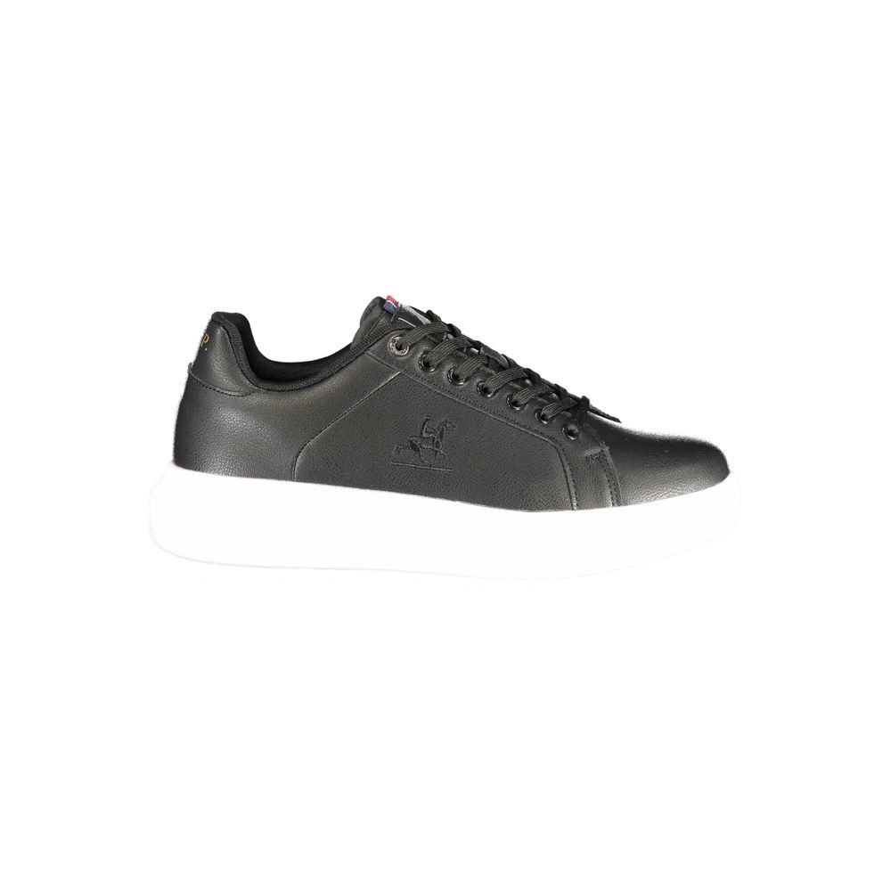 U.S. Grand Black Polyurethane Men's Sneaker