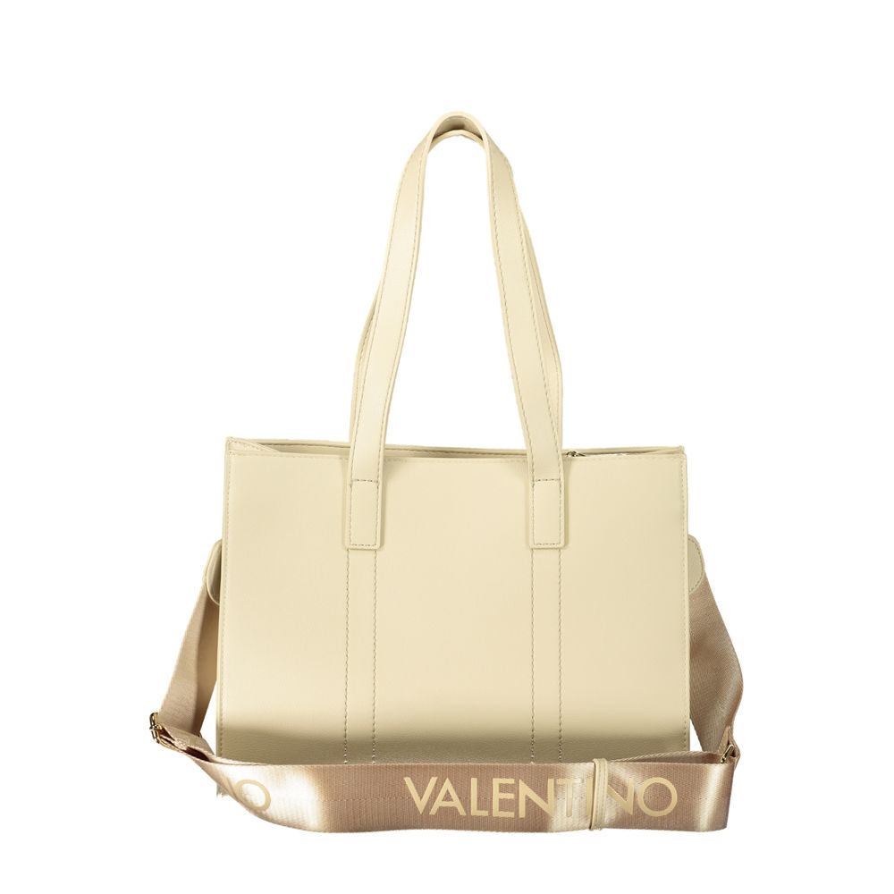 Valentino Beige Polyethylene Handbag