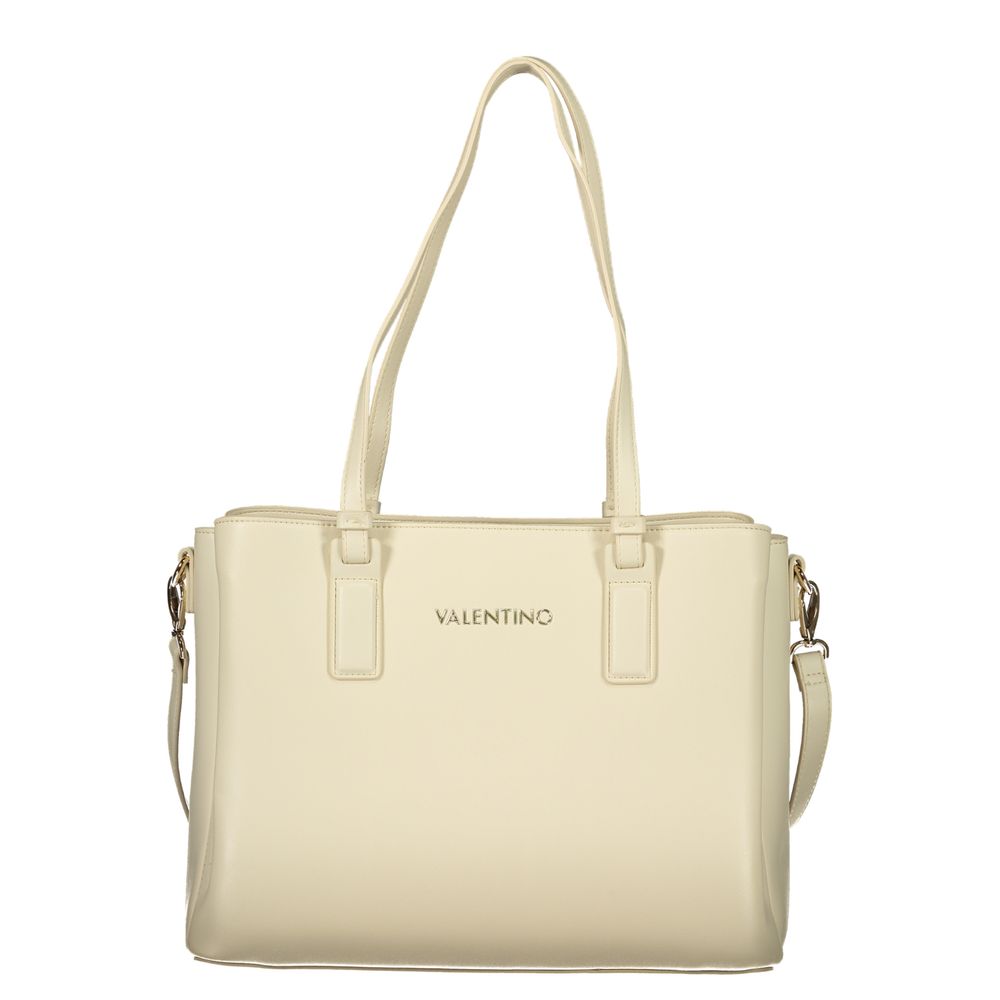 Valentino Beige Polyethylene Handbag