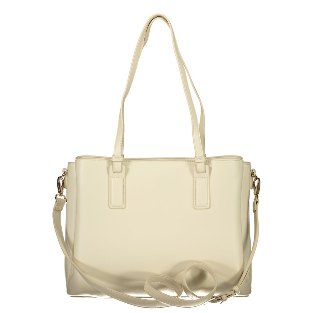 Valentino Beige Polyethylene Handbag