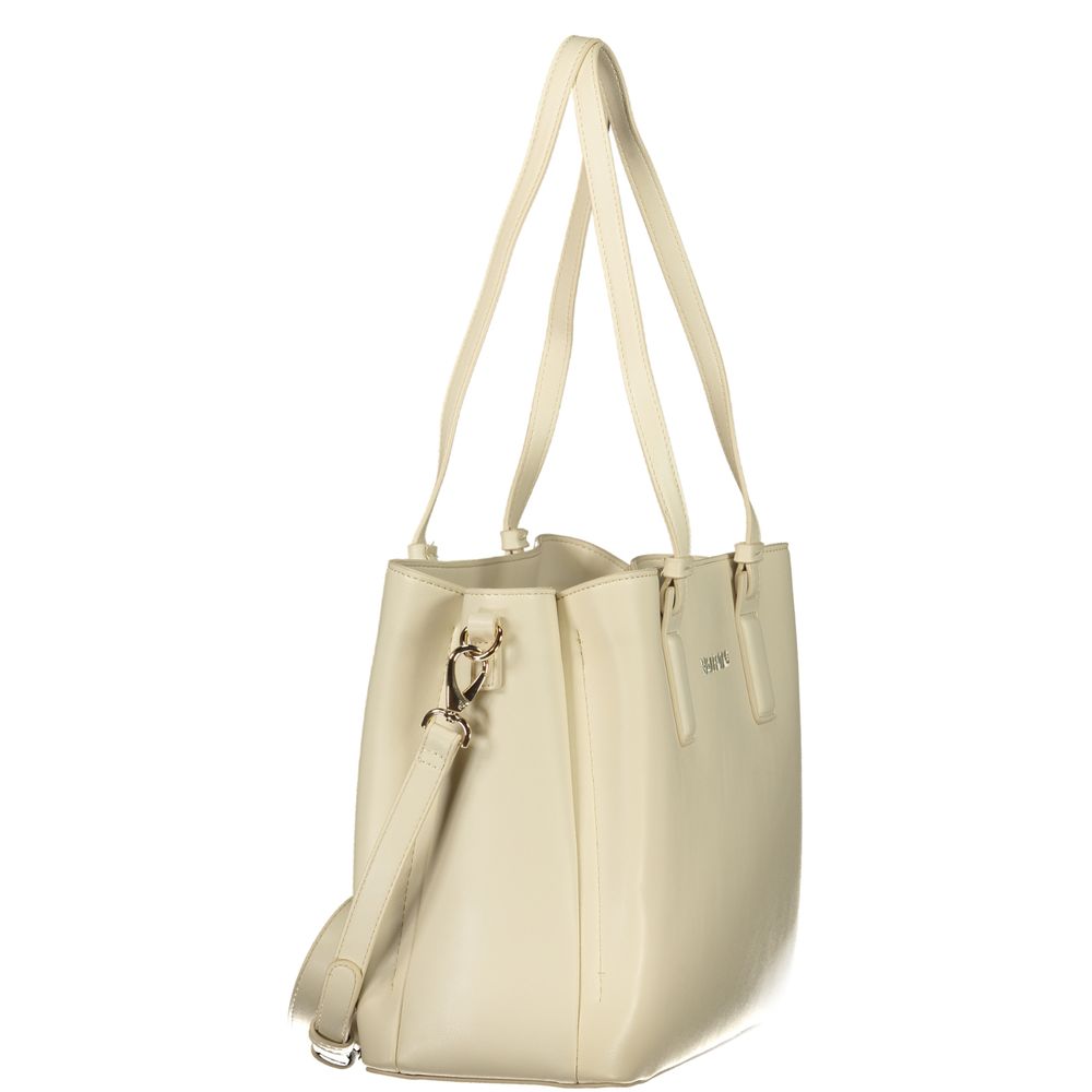 Valentino Beige Polyethylene Handbag