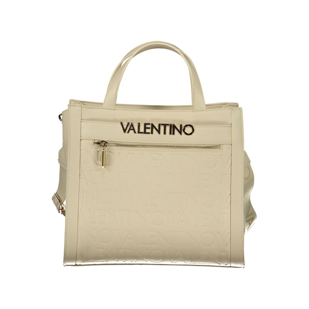 Valentino Beige Polyethylene Handbag