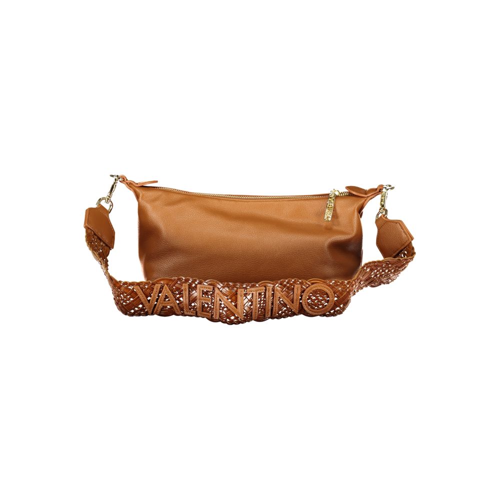 Valentino Brown Polyethylene Handbag