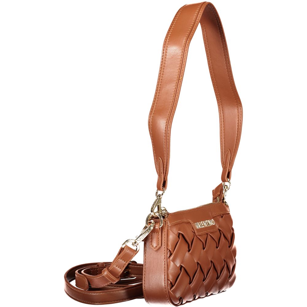Valentino Brown Polyethylene Handbag