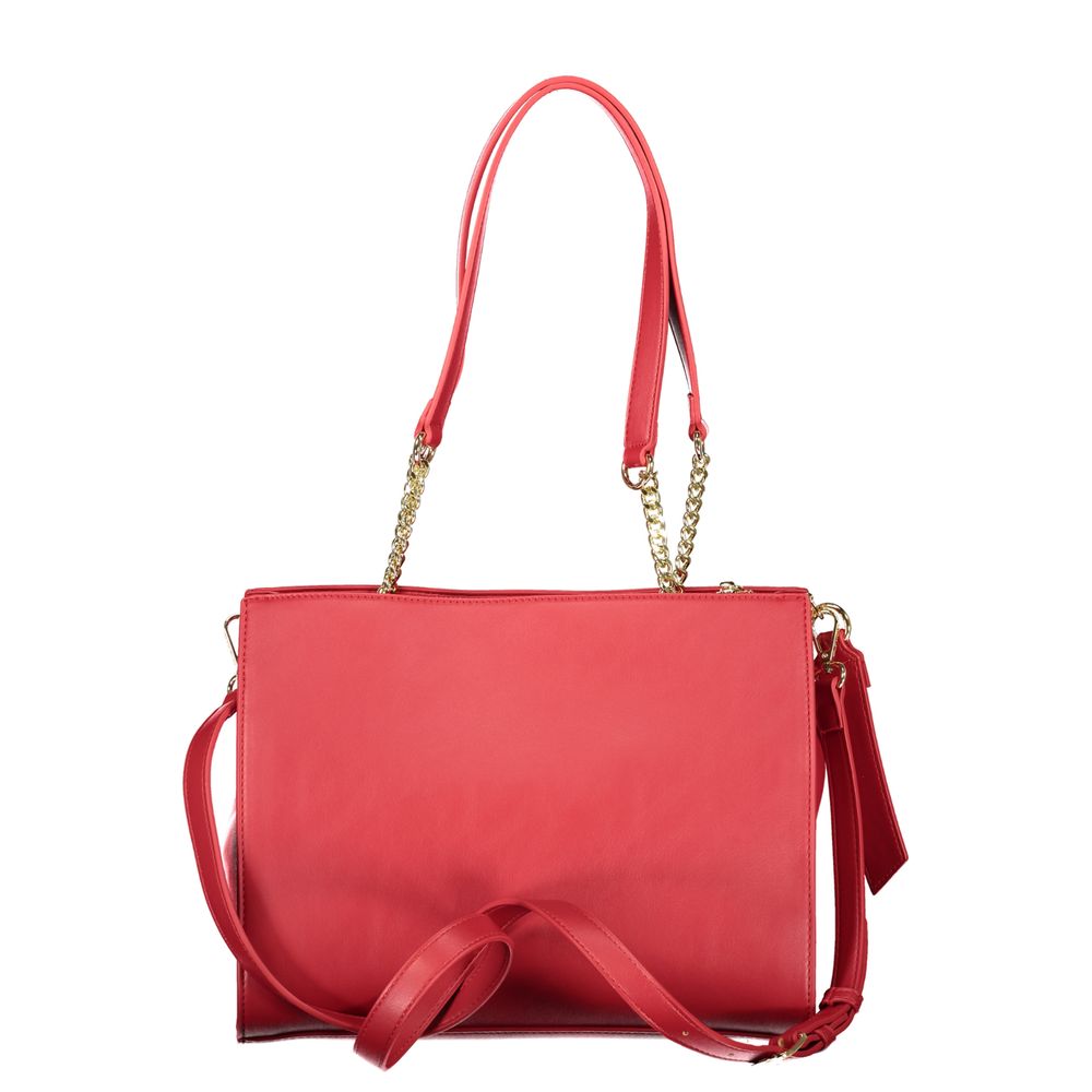 Valentino Red Polyethylene Handbag